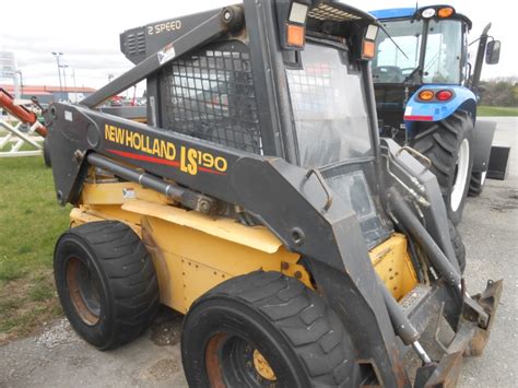 new holland 190 skid steer|NEW HOLLAND LS190 Skid Steers For Sale.